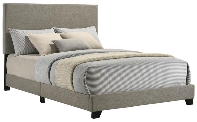 Coaster® Dorian Taupe Full Upholstered Panel Bed -0
