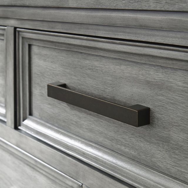 Signature Design by Ashley® Russelyn Light Weathered Gray Dresser and Mirror-2