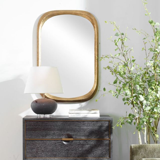 Uttermost® Malone Brass Mirror-1