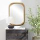 Uttermost® Malone Brass Mirror-1