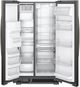 Whirlpool® 36 in. 24.6 Cu. Ft. Fingerprint Resistant Black Stainless Side-by-Side Refrigerator-1