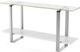 BDI Stream™ 1643 Glass Top Console Table with Satin-Nickel Plated Steel Shelf-0