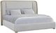 Bernards Pagosa Rio Smoke King Upholstered Panel Bed-0