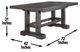 Steve Silver Co. Napa Dusky Cedar Dining Table-2