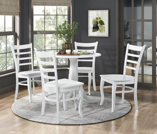 Homelegance® Bonnie White Dining Side Chair-1