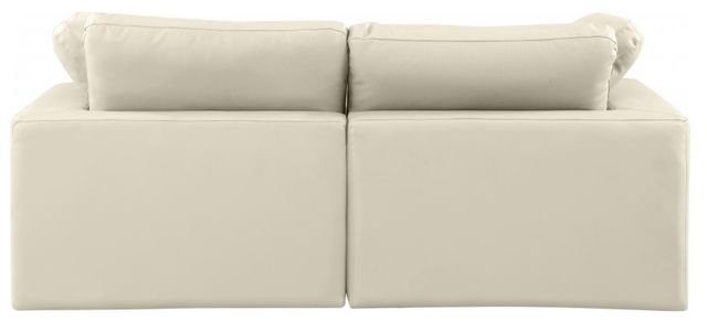 Meridian Furniture Comfy 2-Piece Cream Sofa-3
