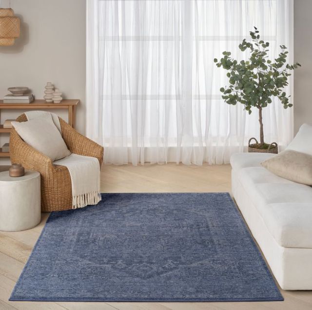 Nourison Home™ Pure Shades Blue 5'x8' Area Rug-2