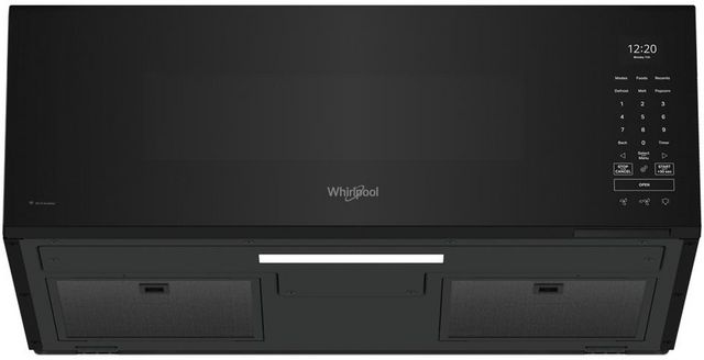 Four à micro-ondes à hotte intégrée de 30 po Whirlpool® de 1.1 pi³ - Noir-3