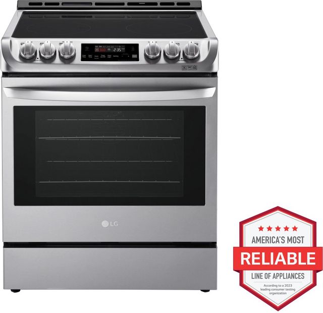 LG 30" Stainless Steel Slide In Electric Range-6