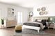 Signature Design by Ashley® Piperton 5-Piece Two-tone Brown/White Full Panel Headboard Set-5