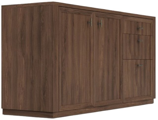 Riverside Furniture Brooks Nouveau Walnut Credenza-0