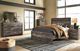 Signature Design by Ashley® Wynnlow Rustic Gray Queen Panel Bed-2