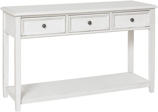 Signature Design by Ashley® Kanwyn Whitewash Sofa Table-0