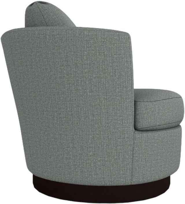 Best® Home Furnishings Customizable Tina Fabric Swivel Chair with Espresso Base-2