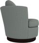 Best® Home Furnishings Customizable Tina Fabric Swivel Chair with Espresso Base-2