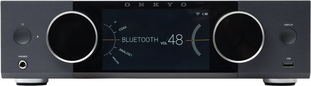 Onkyo® Muse Y-40 Black Network Streamer & Integrated High-Power Amplifier-0