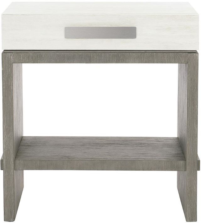 Bernhardt Foundations Light Shale/Linen Nightstand-2