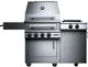 Kalamazoo™ Hybrid Fire K500HS 2-Burner Marine-Grade Stainless Steel Freestanding Natural Gas Grill With Side Burner-0
