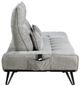 Homelegance® Quonsett Gray Sofa with Power Adjustable Seat Depth and Manual Adjustable Headrests-4
