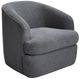 International Furniture Direct Tumbi Iron Gray Swivel Accent Chair-0