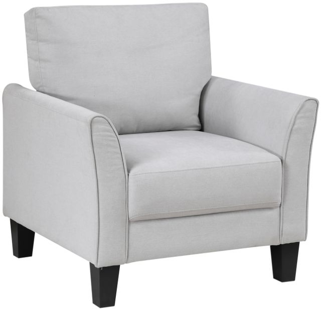 Homelegance® Aliana Gray Accent Chair-0