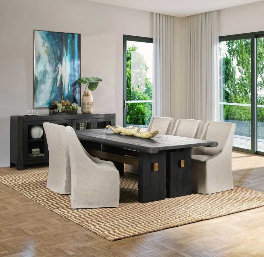 Classic Home Larson Dining Table - Thumbnail 2