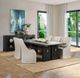 Classic Home Larson Carbon Black 96" Dining Table-1