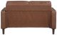 Homelegance® Malcolm Chocolate Loveseat-4
