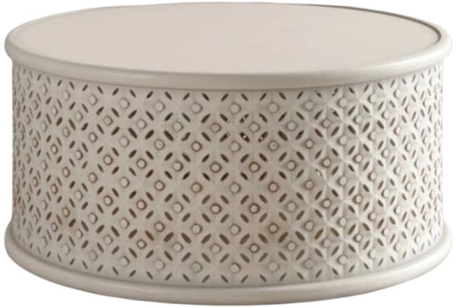 Jofran Inc. Global Archive Decker Antique White Coffee Table-0