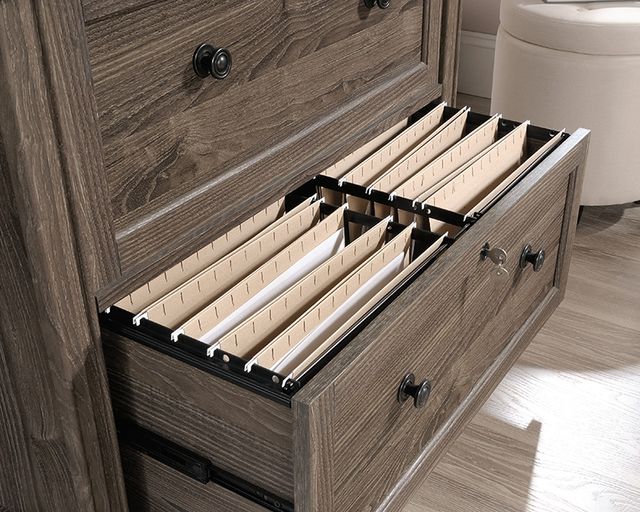 Sauder® Hammond® Emery Oak® Lateral File Cabinet-3