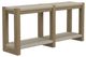 Sunset West Sedona Natural Natural Materials/Wooden Outdoor Console Table -0