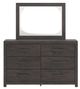 Signature Design by Ashley® Prendonea Charcoal Dresser and Mirror-1