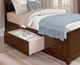 Vaughan-Bassett Transitions Dark Cherry Youth Full Panel Bed-1