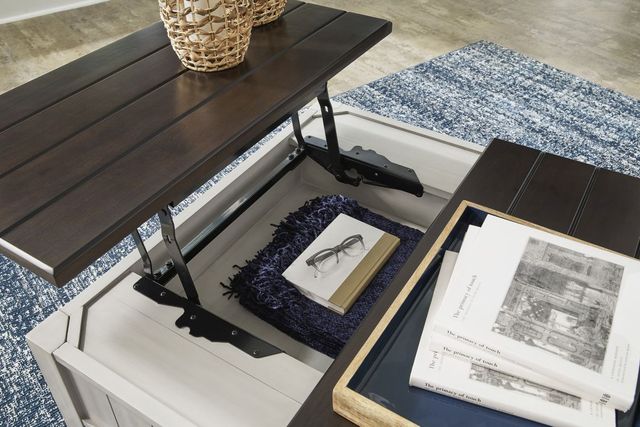 Signature Design by Ashley® Darborn Brown/Gray Lift Top Cocktail Table-2