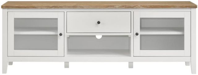 Coaster® Angela Brown/White TV Stand-2