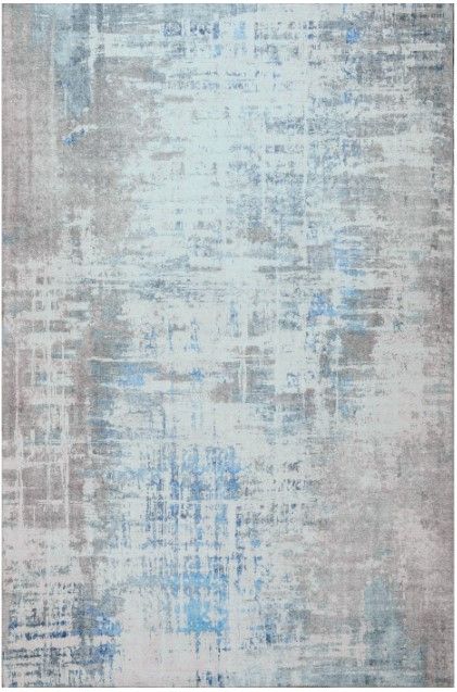 KAS Rugs London Blue/Gray Elements 5'x8' Area Rug-0