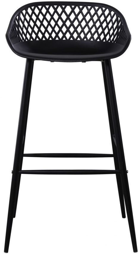 Moe's Home Collection Piazza Black-m2 Outdoor Bar Stool-2