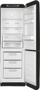Smeg 50's Retro Style Aesthetic 11.7 Cu. Ft. Black Bottom Freezer Refrigerator-1