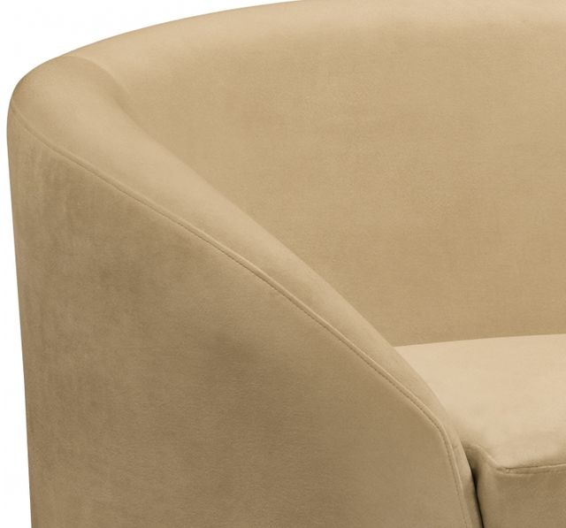 Meridian Furniture Ritz Camel Velvet Chair-3