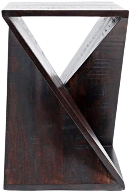 Jofran Inc. Global Archive Jasper Espresso Accent Table-3