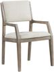 Riverside Furniture Intrigue 2-Piece Gray/Hazelwood/White Upholstered Dining Arm Chair Set-0