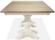 Riverside Furniture Myra Natural 84" Rectangle Dining Table with Smokey White Base-1