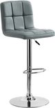 Powell® Brandt Gray Adjustable Bar Stool-0