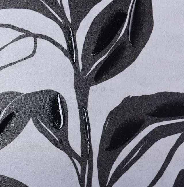 Stylecraft Charcoal Shadow II Black/White Wall Art -3