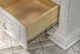 International Furniture Direct Terra Distressed Vintage White Chest-1