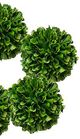 A & B Home Artificial Boxwood Plant Topiary Orb Bowl Vase Table Centerpiece-1