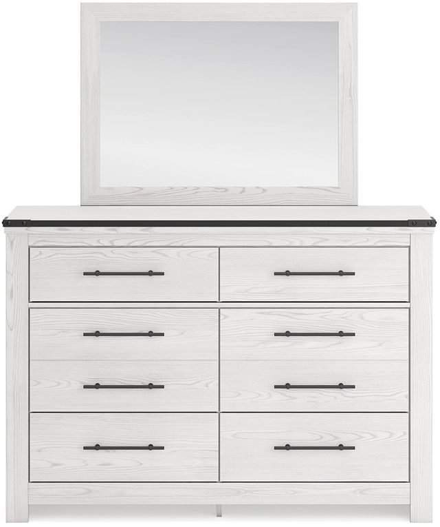 Signature Design by Ashley® Schoenberg White Dresser and Mirror-1