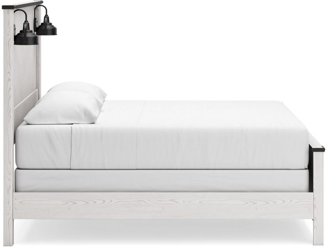 Signature Design by Ashley® Schoenberg White King Panel Bed-2