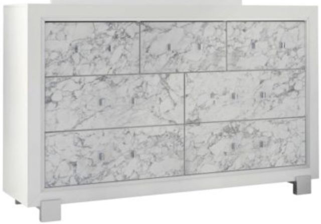 Global Furniture USA Santorini White Dresser-0