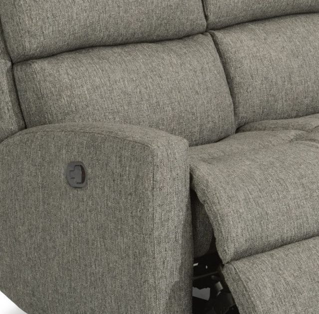 Flexsteel® Catalina Silver Slate Reclining Sofa-2